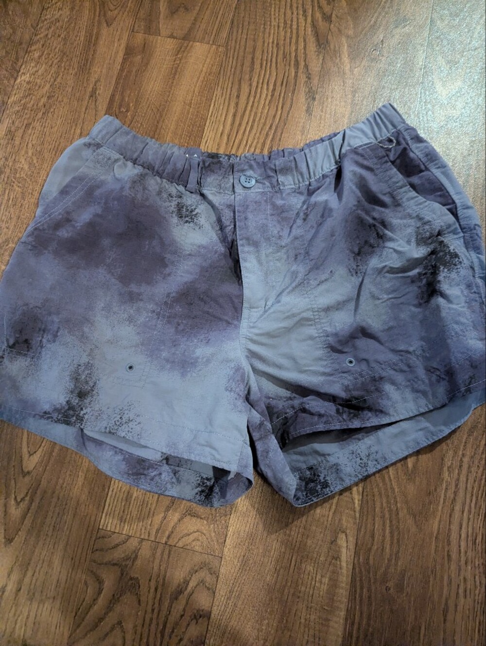 REI CO-OP Sahara Amphib Shorts Women’s Large Tie Dye UPF Ripstop Hike Outdoor